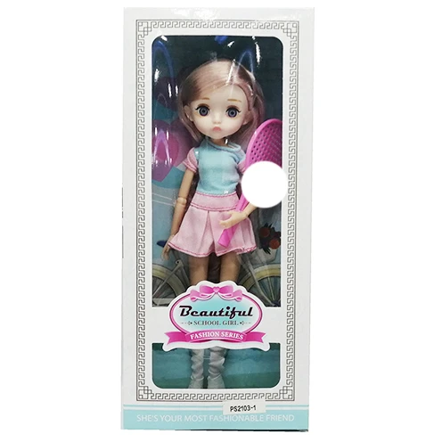2021 hot sale Sports style beauty doll toys for girl,High quality 12 joint BJD Loli simulation eye doll