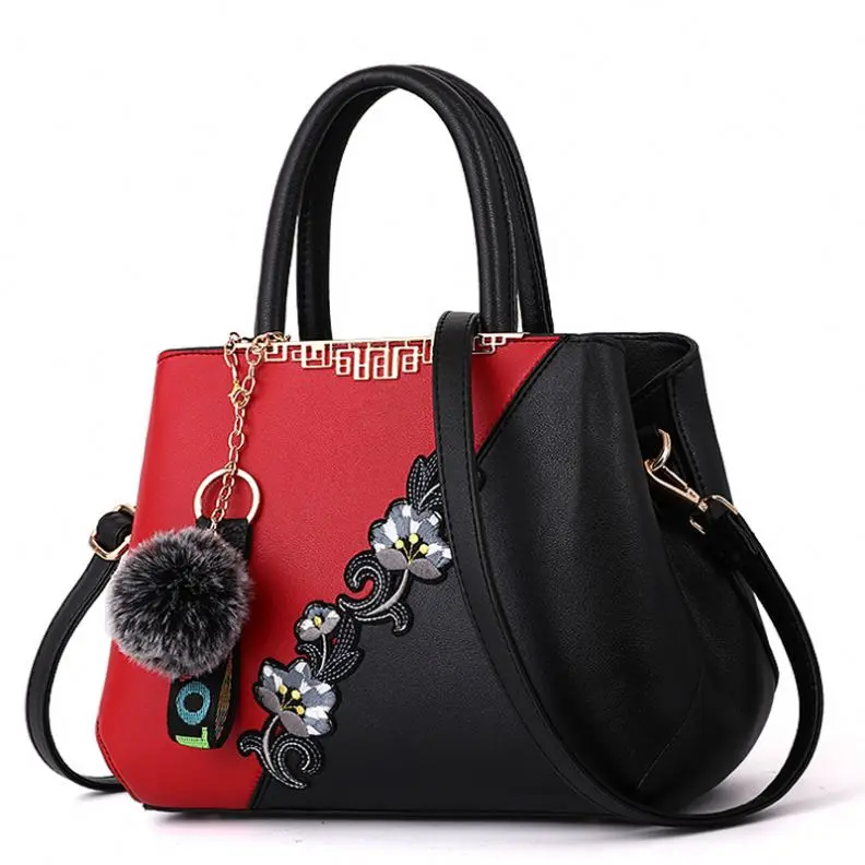 Китайская традиционная Цветочная ваза для женщин Торговая выставка Bolsa Feminina De Couro
