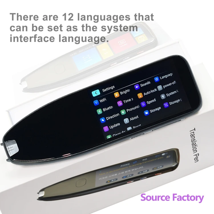 Low Price Good Quality Portable Book Scanner Multi Languages Translator Reader Pen