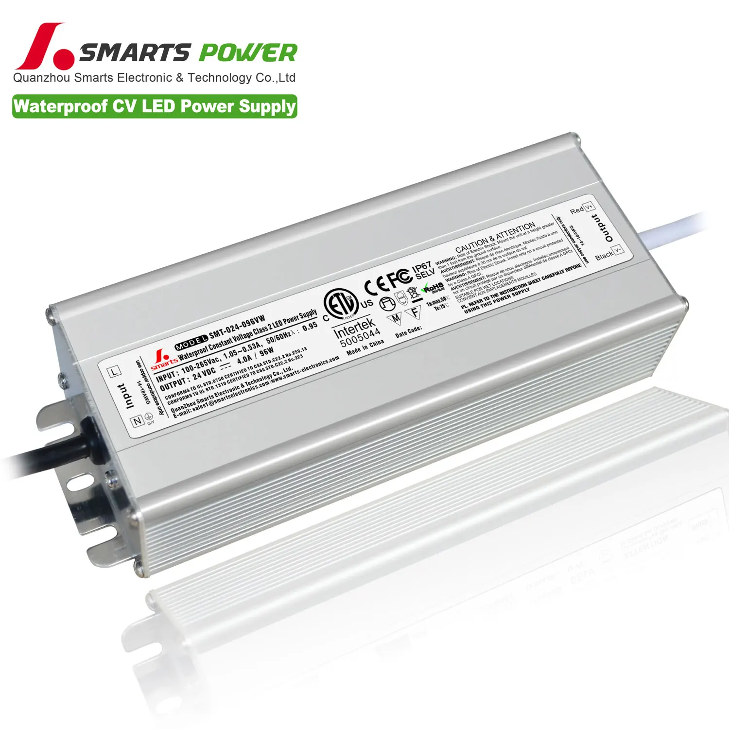 120vac к 24vdc 100w открытый силовой трансформатор