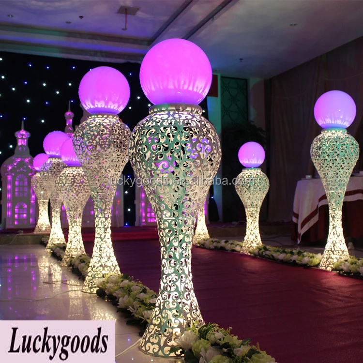 LDJ233-7 Hot selling LED pillar wedding hall decoration lights