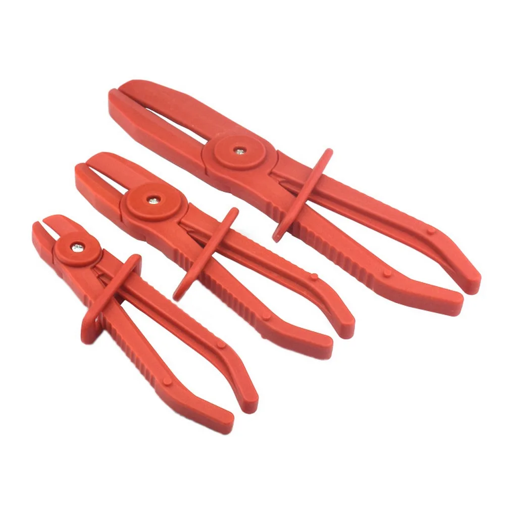 3pcs Tubing Clamp Automobile Tubing Sealing Pliers Car Plastic Cut-off Disconnection Pliers Auto Repair Tools Auto Repair Tools