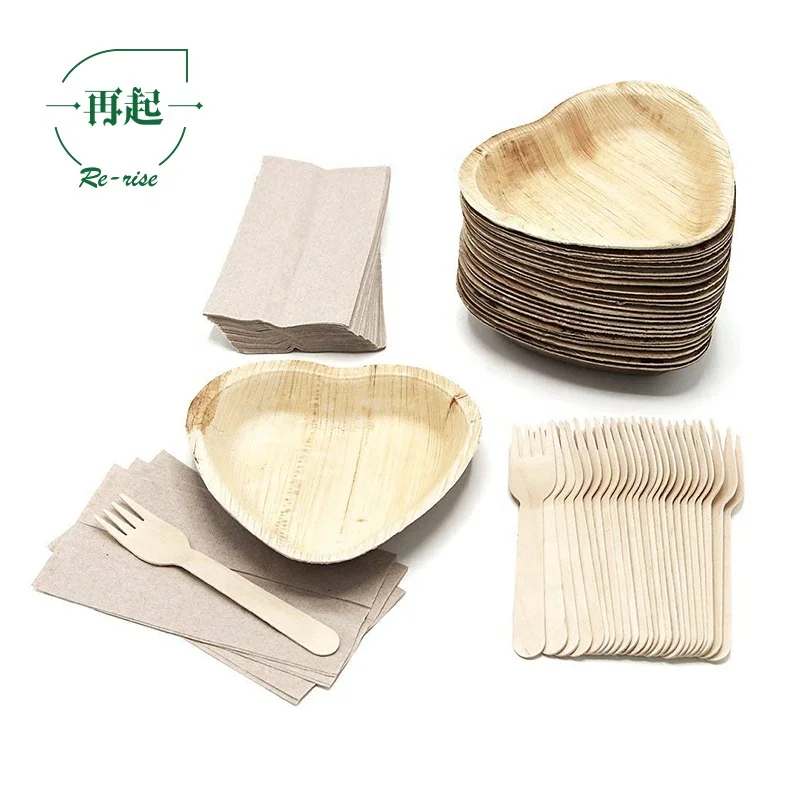 Eco-friendly Disposable Wooden Plate
