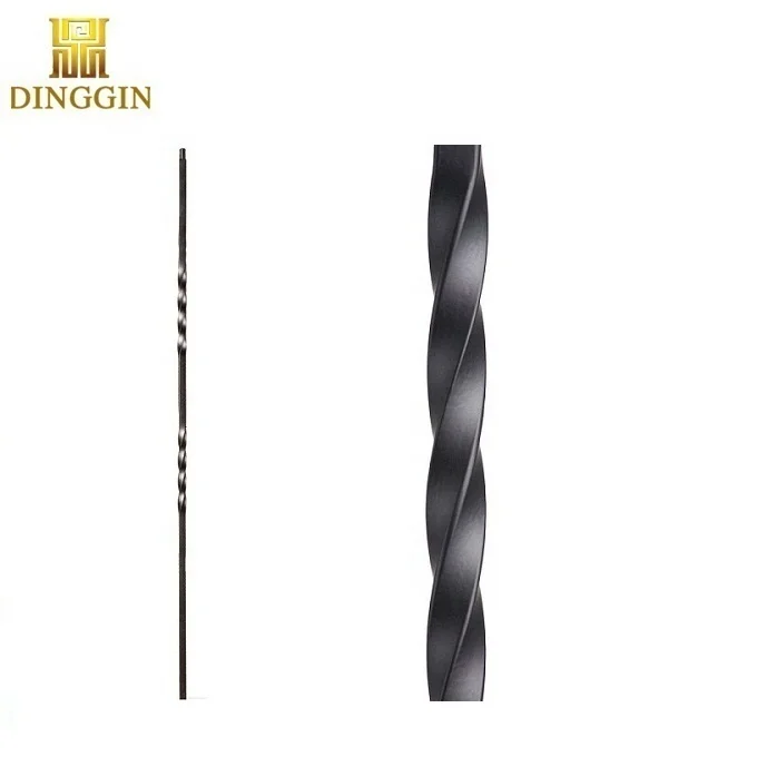 Modern Indoor Various Wrought Cast Iron Baluster China Manufacturer Railing Metal Baluster Fence