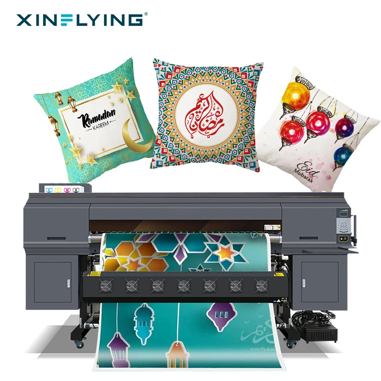 XinFlying sublimation printers 8pcs 4720 heads heat transfer printer 190cm large format textile sublimation printer