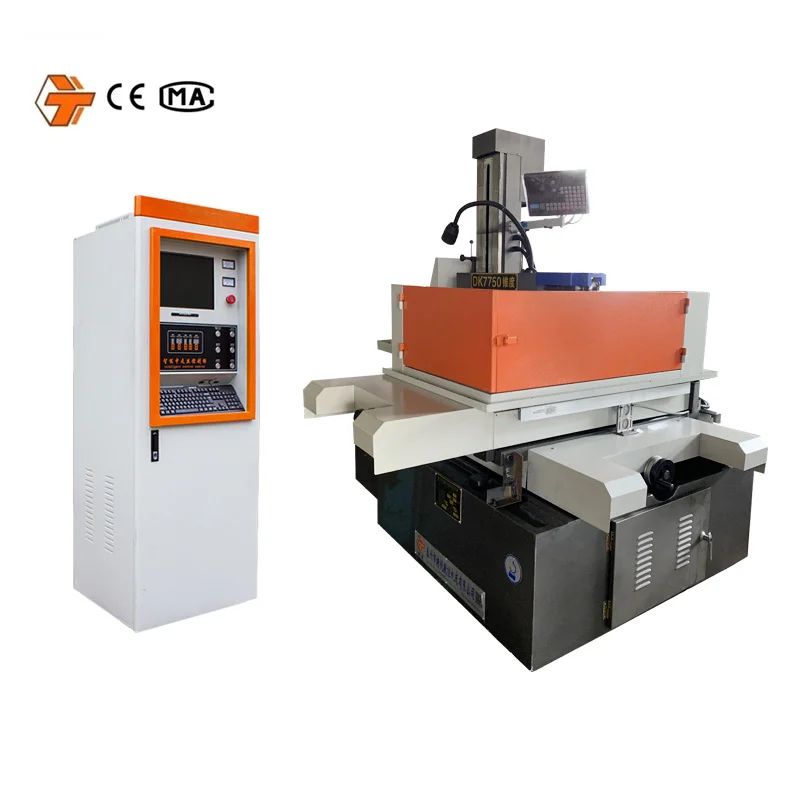 DK7750 edm machine manufacturer wire-electrode cutting machine
