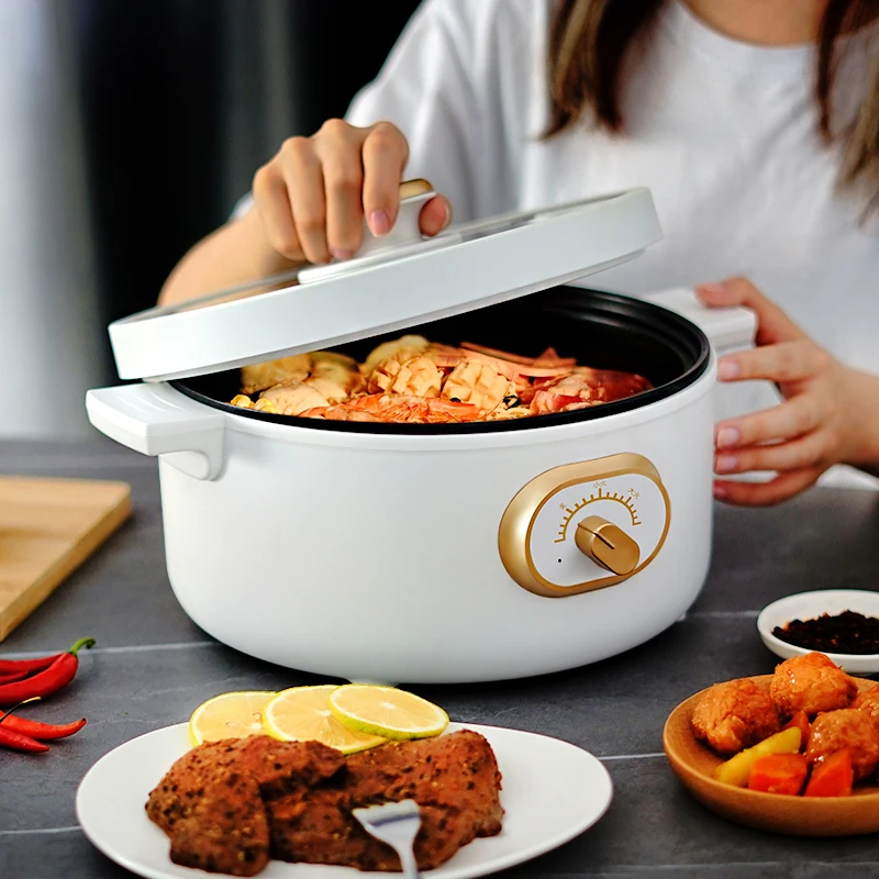 New Design Mini 3L Electric Mini Multi Function Cooking Pots Electric Hot Pot and Electric Multi Cooker