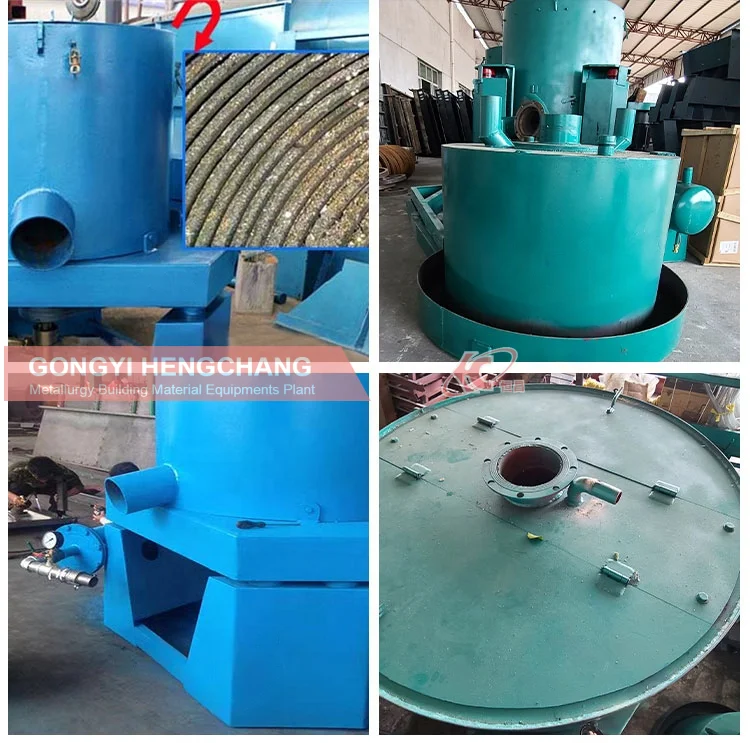 small scale nelson type beneficiation gold ore centrifugal concentrator machine
