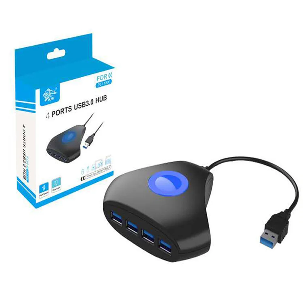Для PS5 для Xbox серии X портов USB3.0 концентратор USB разветвитель конвертер