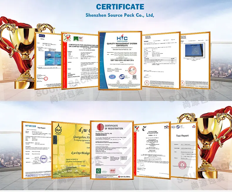 Eco Friendly Seed Nut Dried Fruit Snack Powder Doypack Ziplock Standing Pouch Food Packaging Kraft Paper Bag with Zipper