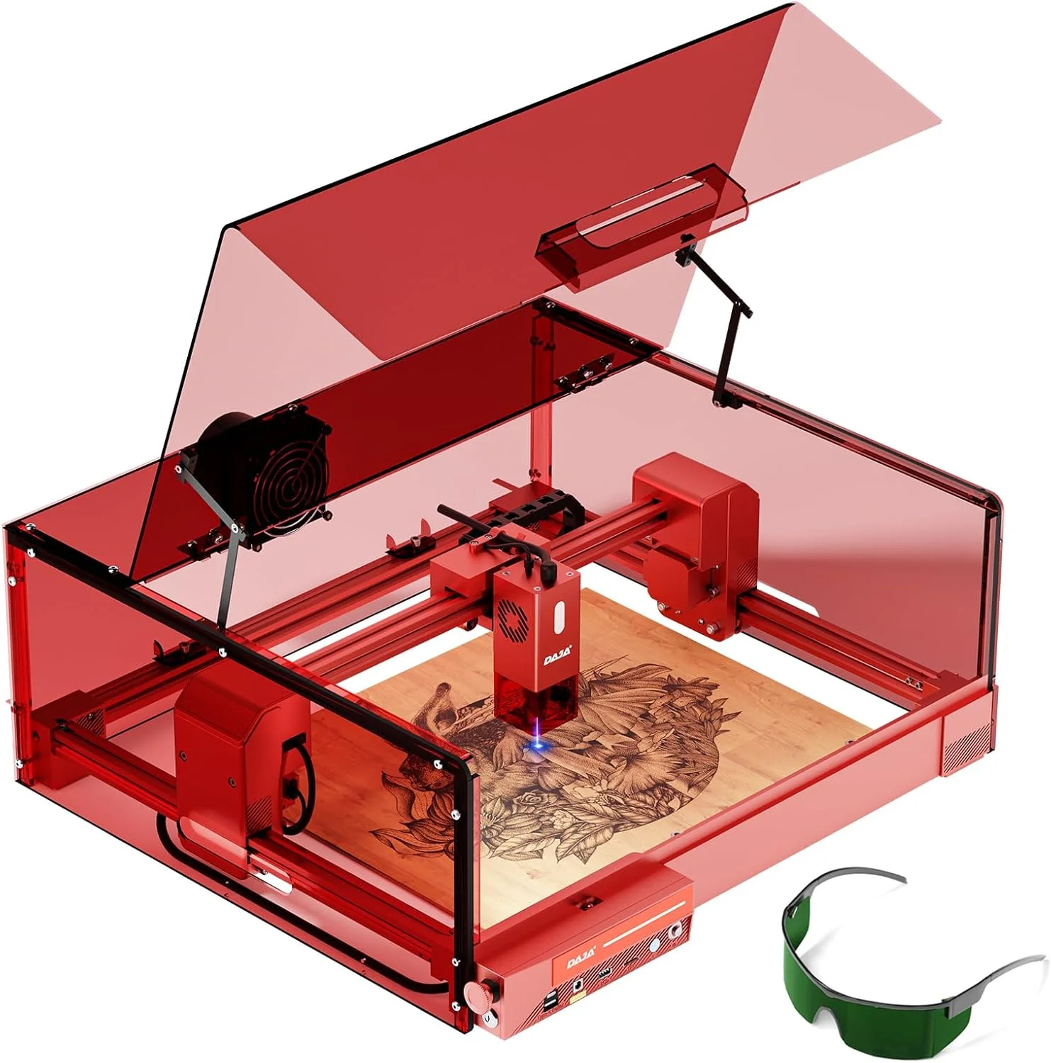 Daja A6 laser engraving machine mechanical laser head Diode home use nonmetal for women small laser engraving machines