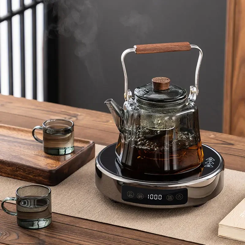 1500W Electric Ceramic Stove Tea Maker Electric Hot Plate Heater Stove Heating Furnace Tea Stove Household Water Boiler 220V