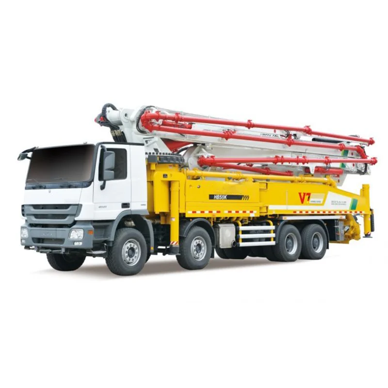 Xuzhou New 62M Concrete Pump Truck HB62V With Sitrak/Volvo/Benz/Man Chassis To Brazil