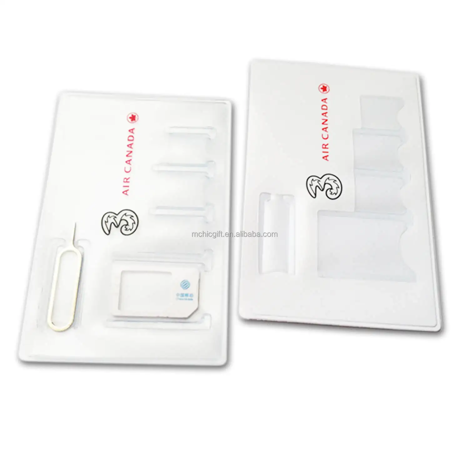 Various Types Of Sim Credit Card Holder Pvc Protective Memory Card Case Micro SD Credit Sleeve Business Card Holders