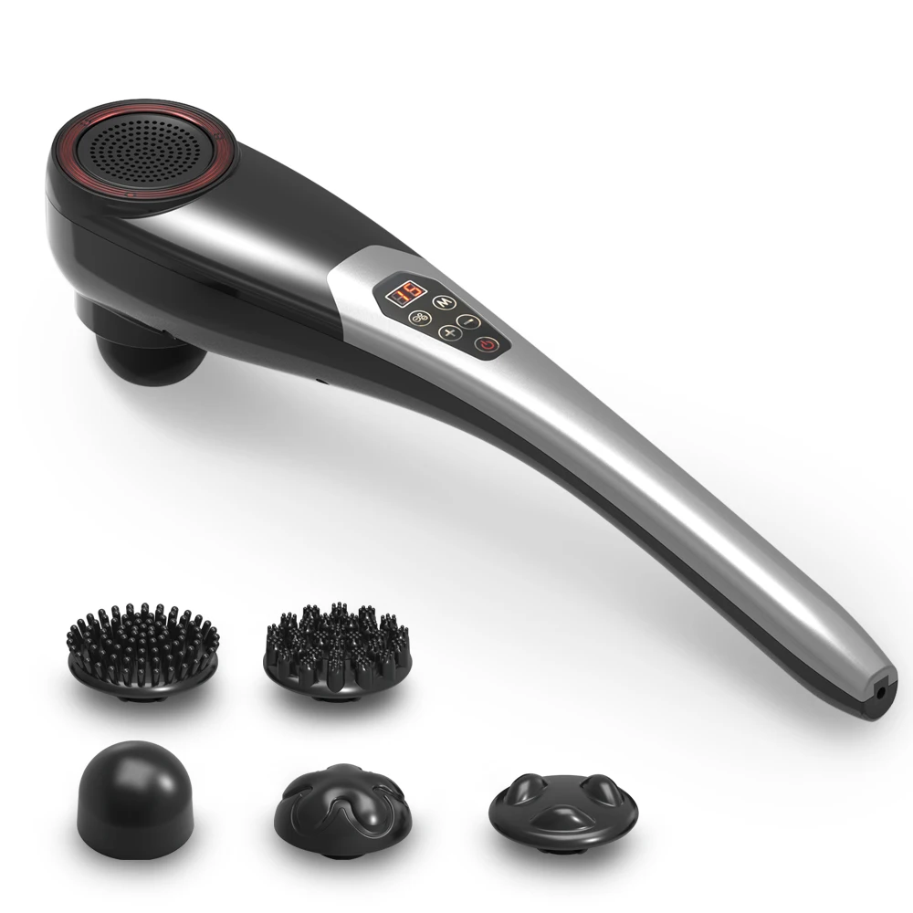 
PL-620 Rechargeable Electric Hand held Body Massage Stick Vibration Medical Hammers 