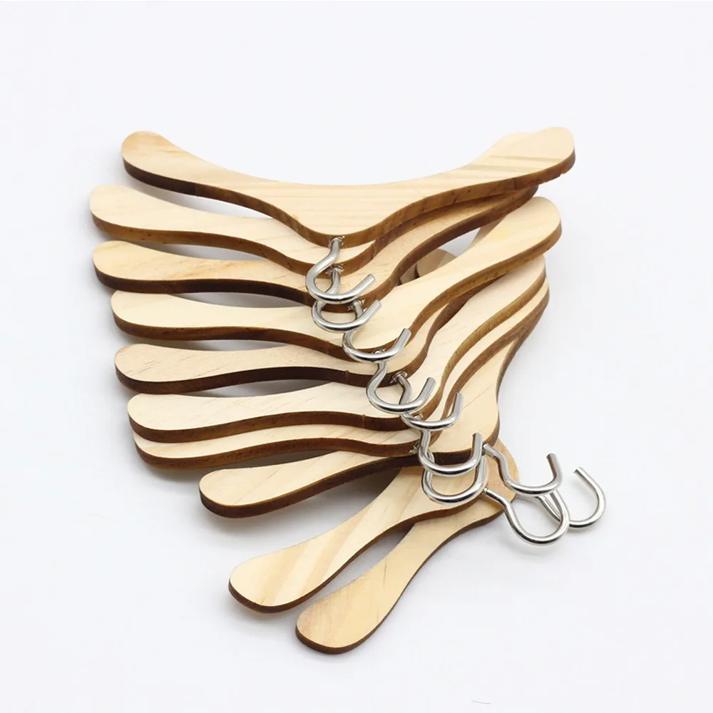 Single Hanger for BJD Ob Doll LABUBU Cartoon Toy Styled Wood Plastic PVC PP Household Goods with Clothes Salon Toy for Display