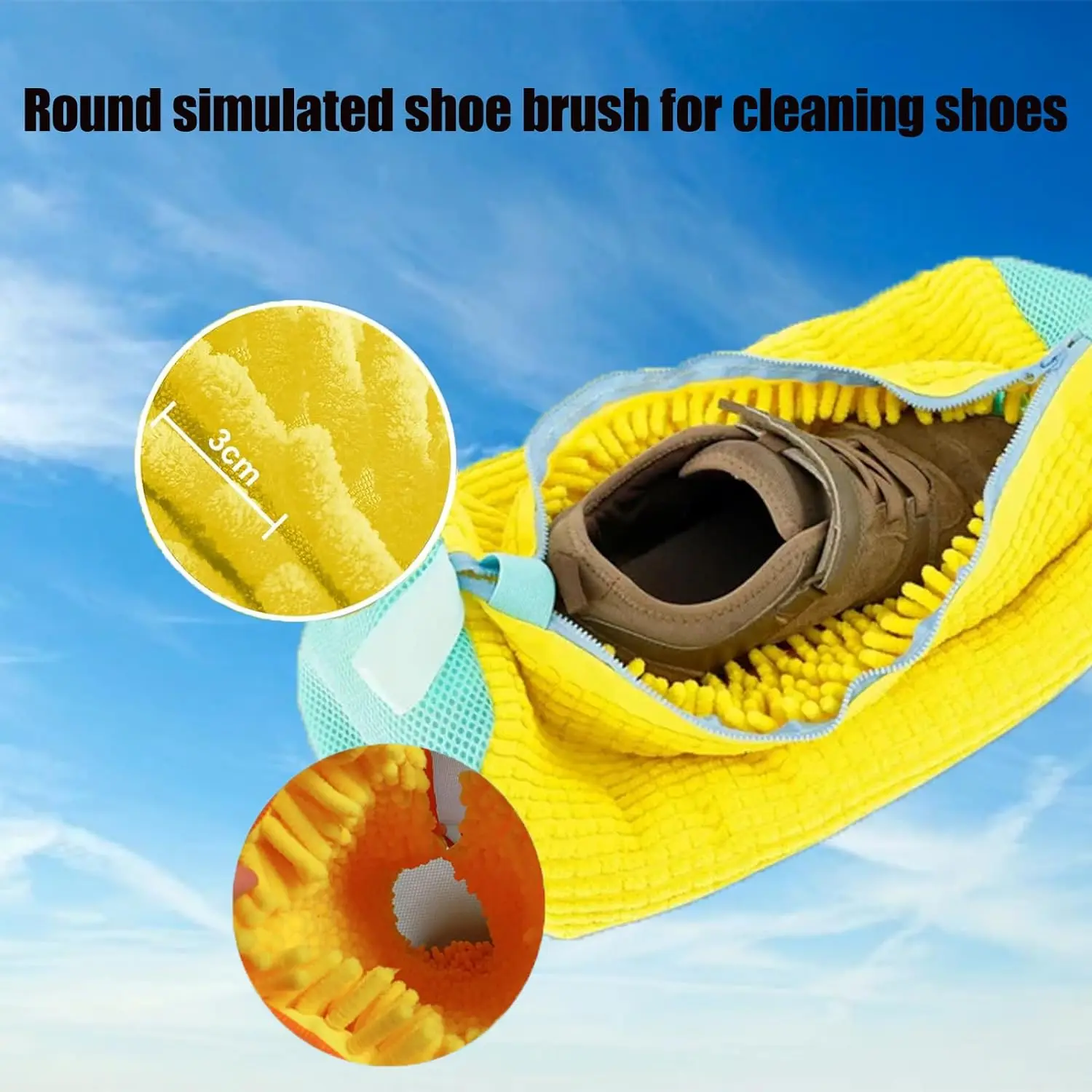 Shoe Washing Bag for Washing Machine, Laundry Shoe Bag For Washer And Dryer, Reusable Shoe Washing Bag