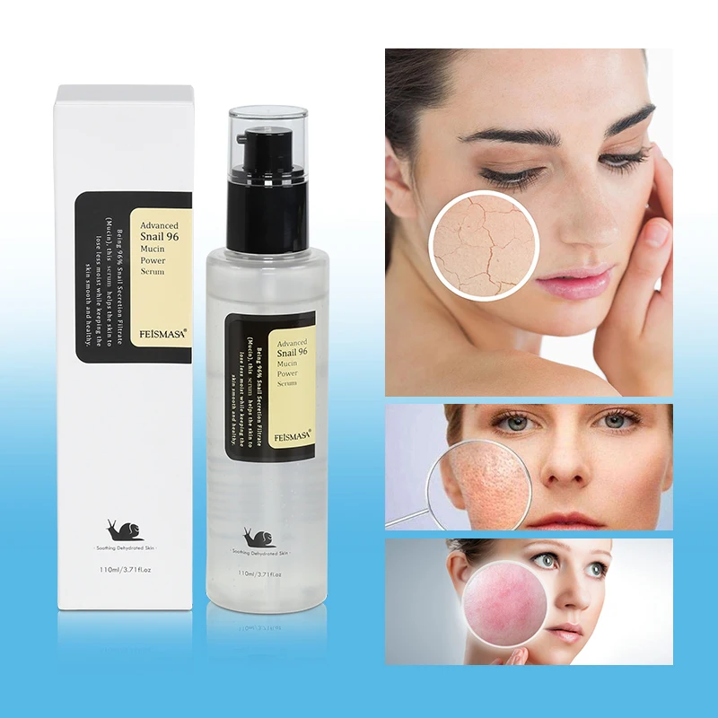OEM Whitening Skin Care Beauty Repair Face  Snail Mucin Serum
