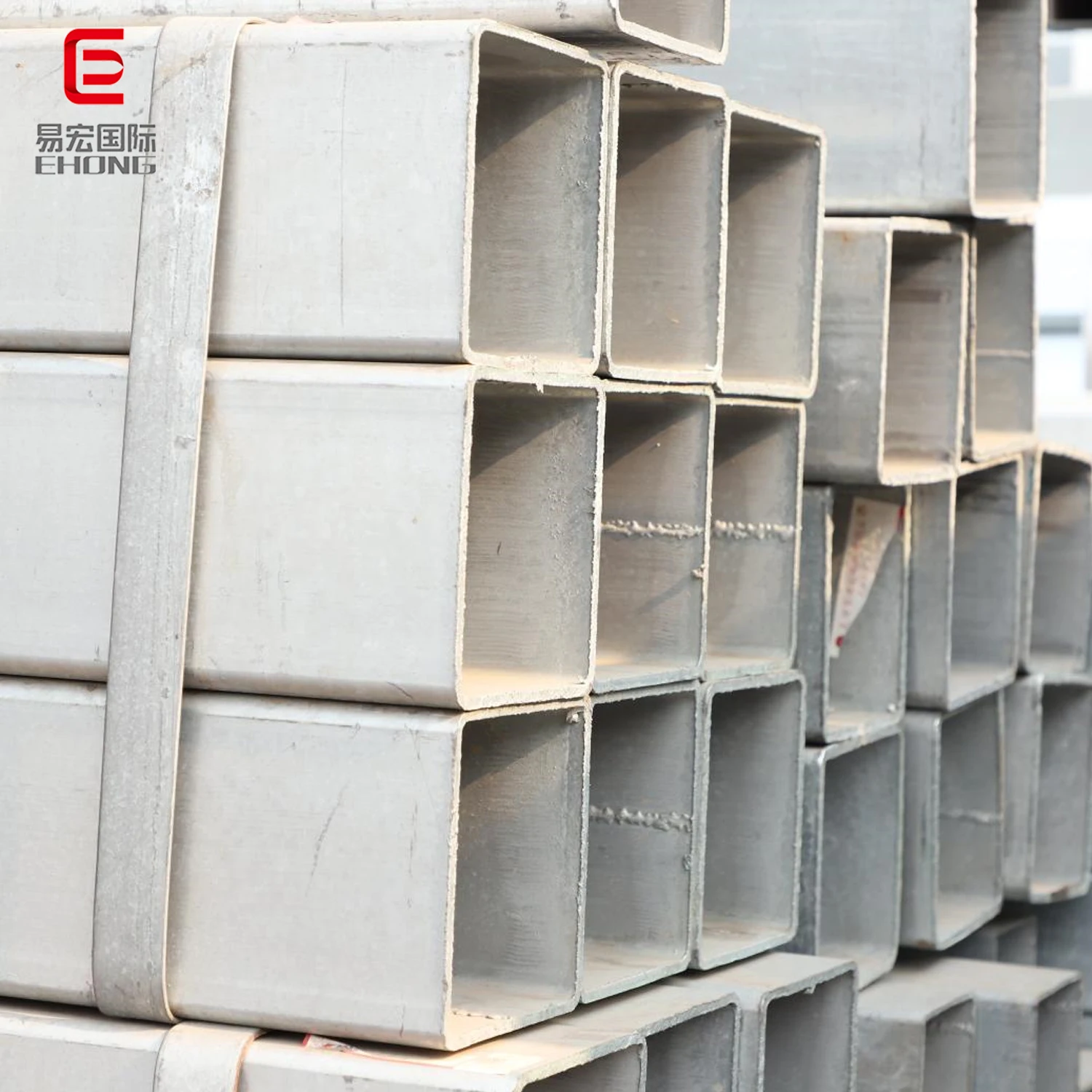 Factory Direct Selling Galvanized Square Steel Pipe 2.5X2.5 Galvanized Steel Square Tubing 4 X 4 Inch Square Steel Tube