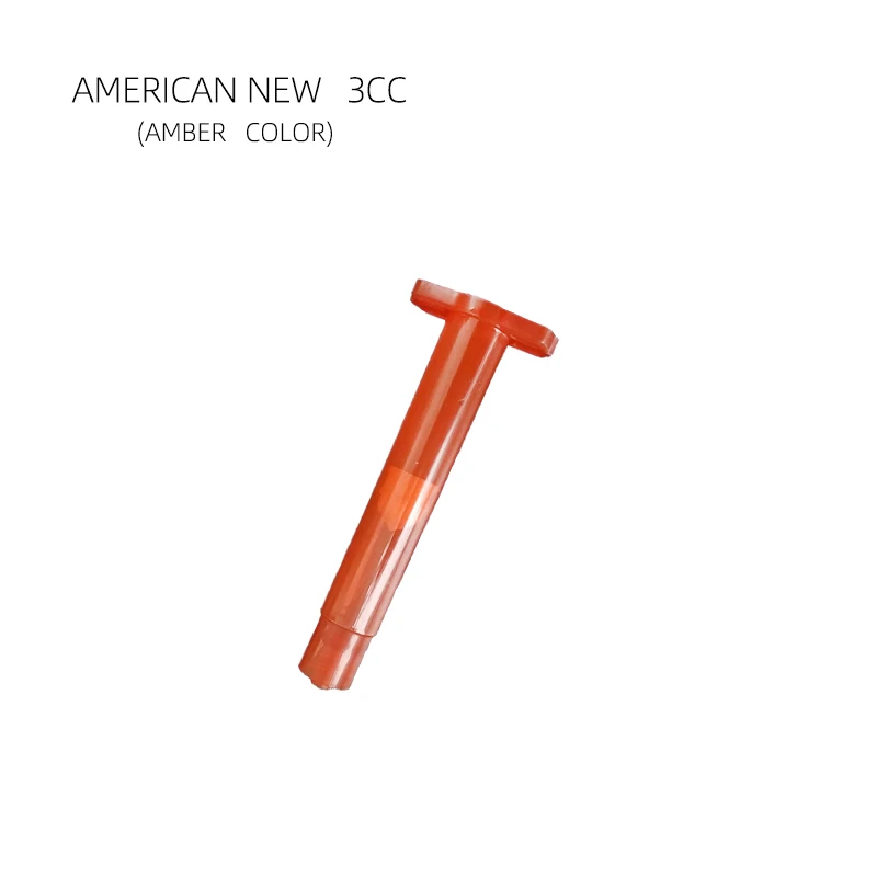 3cc Amber  US new type pneumatic industrial disposable syringe Industrial syringe Industrial adhesive  disposable syringe3