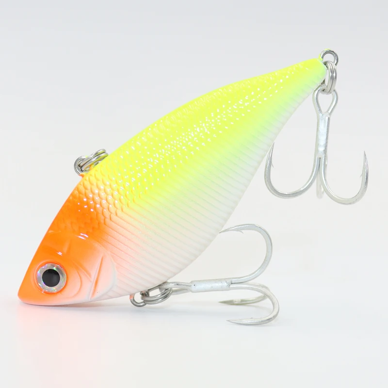Chinese Brand SEAWORLD 60mm 11g ABS Plastic Fishing Hard Lures VIB lure Bait Lipless Crankbait Rattle Bait