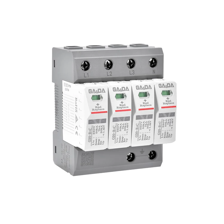 10KV 10KA Outdoor LED Street Lighting SPD  AC Surge Protector AC Surge Protection Device  LED Surge Protector Device