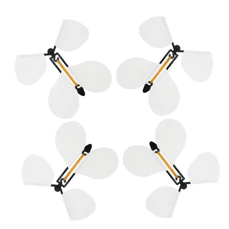 Hot Sale DIY White Magic Flying Butterfly Wind Up Fairy Flying Toys Butterfly For Birthday Party Surprise Gift