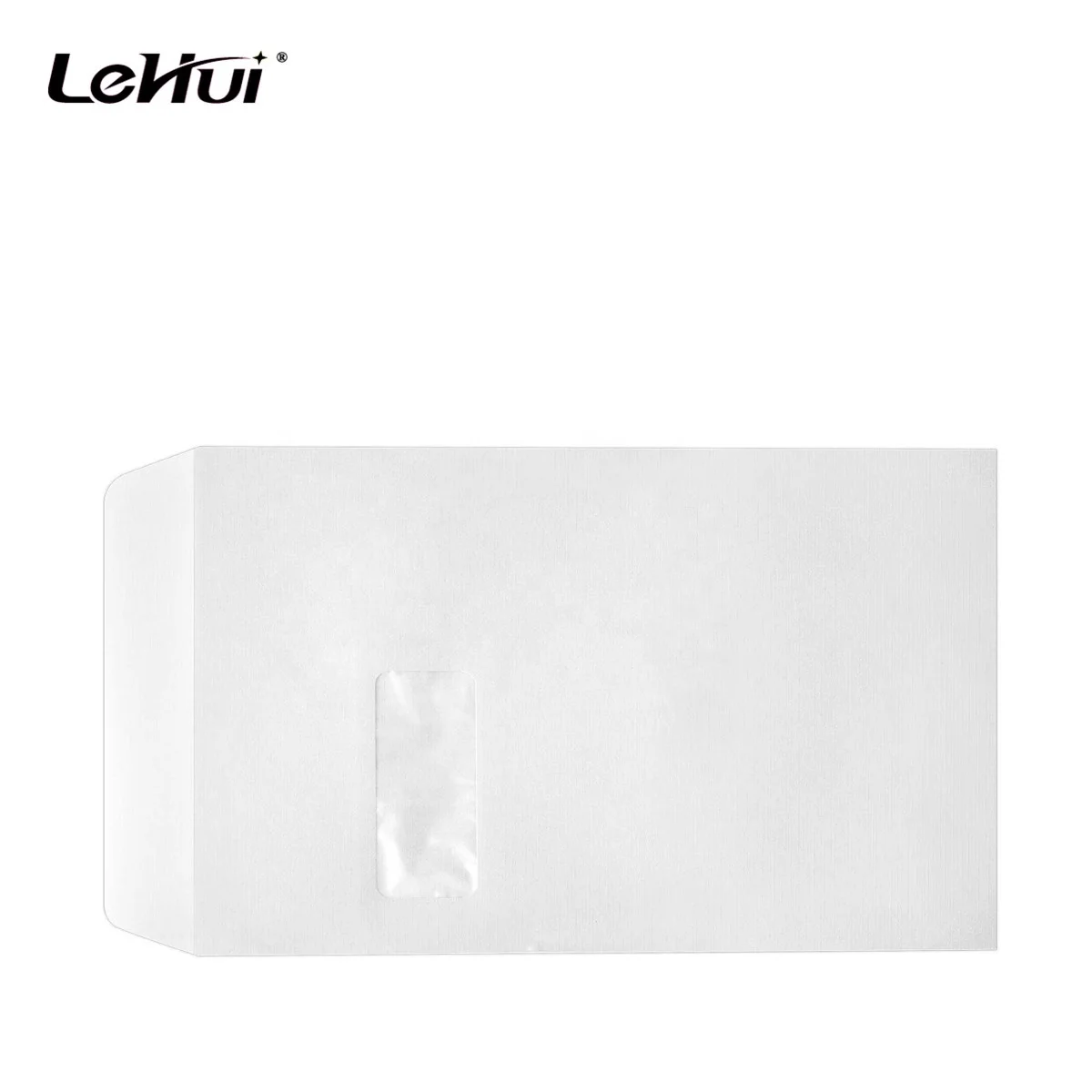 Chinese manufacture Open End Window 9' x 12' White Paper or Kraft Envelopes With Peel & Seel For Sending Letters or Invoices