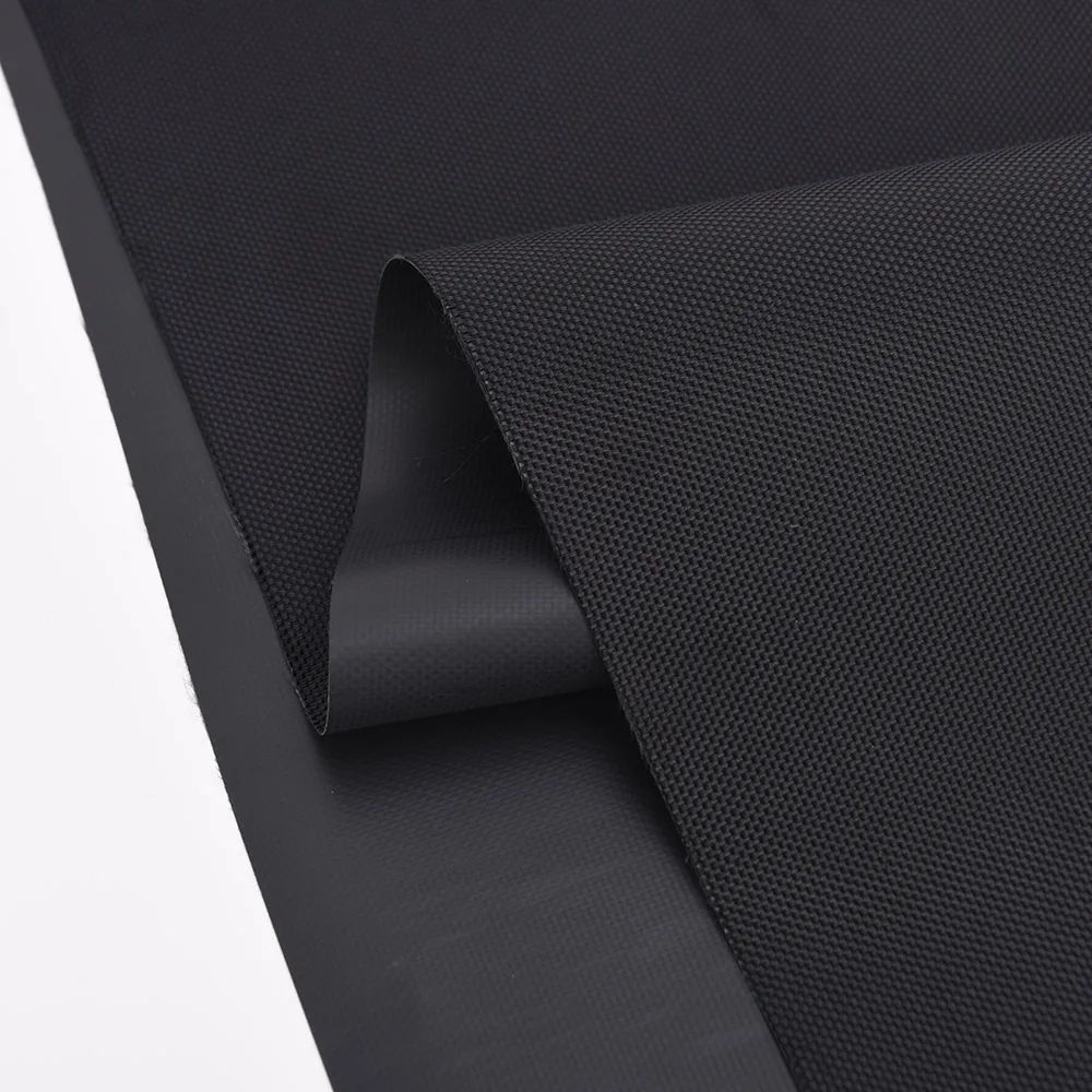 100% Polyester 1680D/2 Polymatt Oxford Fabric with ULY PVC Coating Woven Suede for Blackout Bag Mochila Dyed Pattern