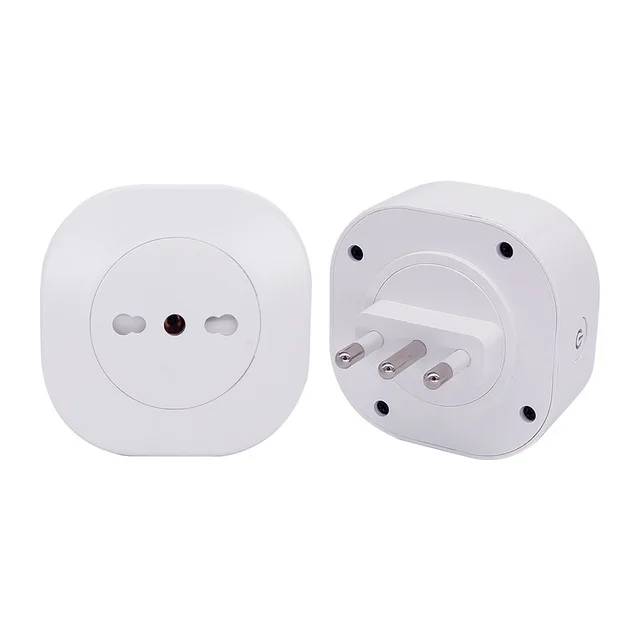 Tuya 16A Italy Zigbee / WiFi Smart Plug With Power Monitor Smart Life APP Remote Control Outlet Socket For Google Home Alexa