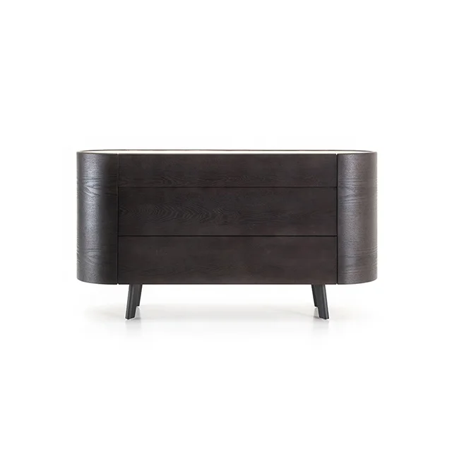 Modern Style Handmade Three Drawer Buffet Side Cabinet Small Furniture Mdf Tool Storage Buffet Wedding Side Cabinet