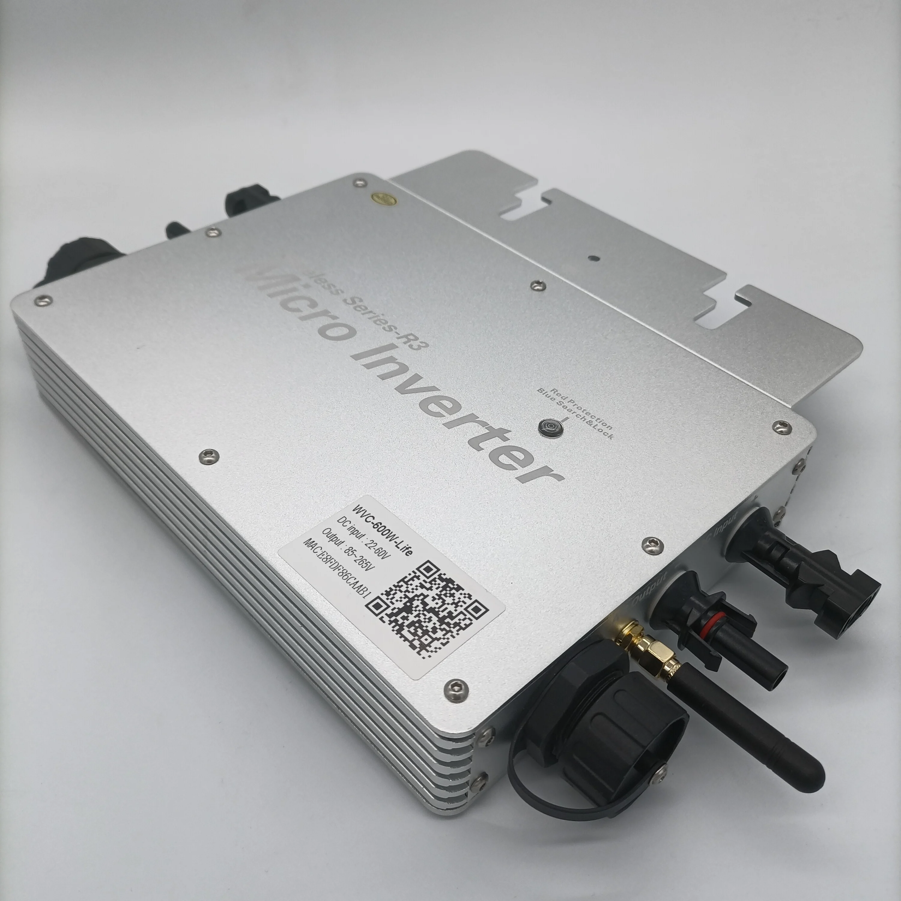 600W Solar Inverter wvc 600 inverter  Micro Inverter WVC-600 Series Cable H07RN-F 3G1.5 5M Schuko Cable Balcony Solar System