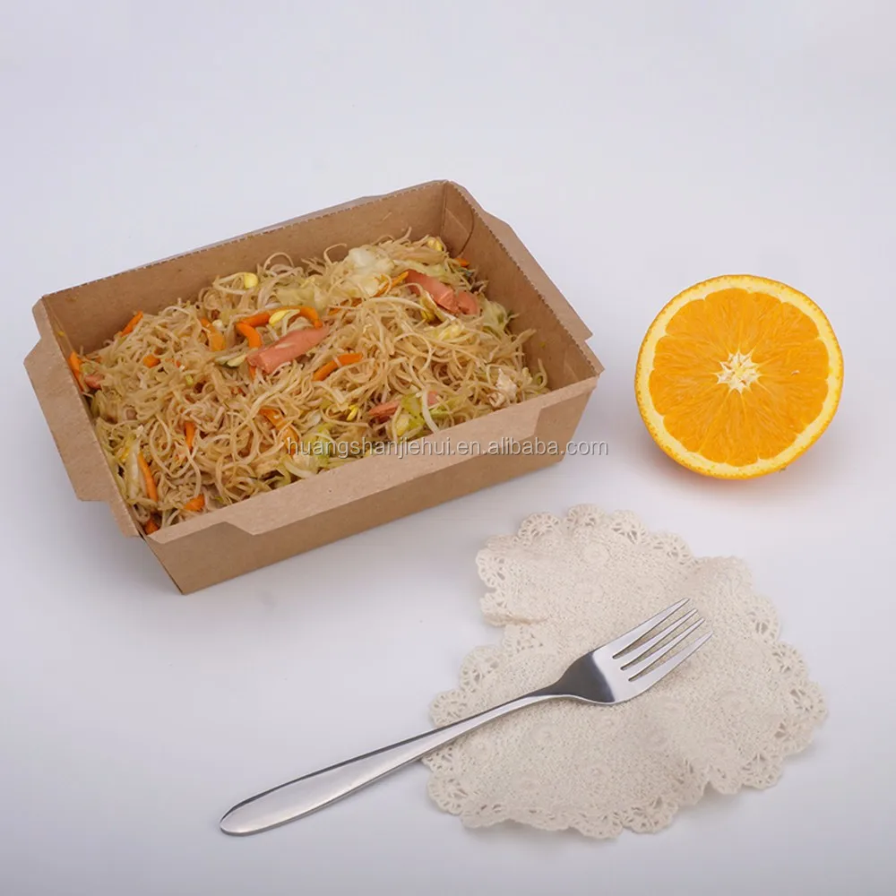 Microwave Heating Oil Water Proof Food Paper bacon Tray With Lid