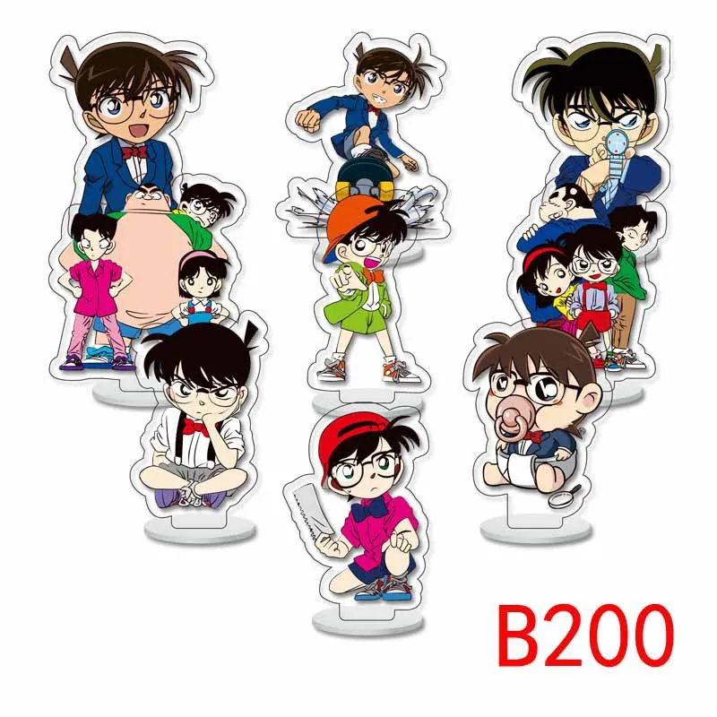 Professional Anime Character Detective Conan Anime Clear Plastic Acrylic Mini Standees