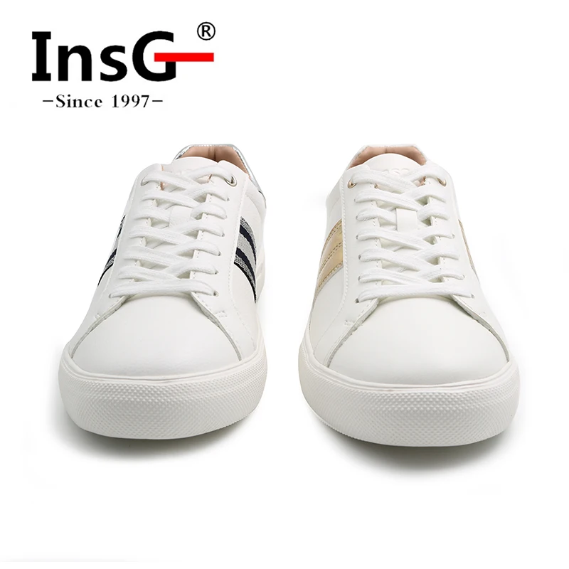 Кроссовки женские с низким вырезом, повседневная обувь на плоской подошве, белые, 0407