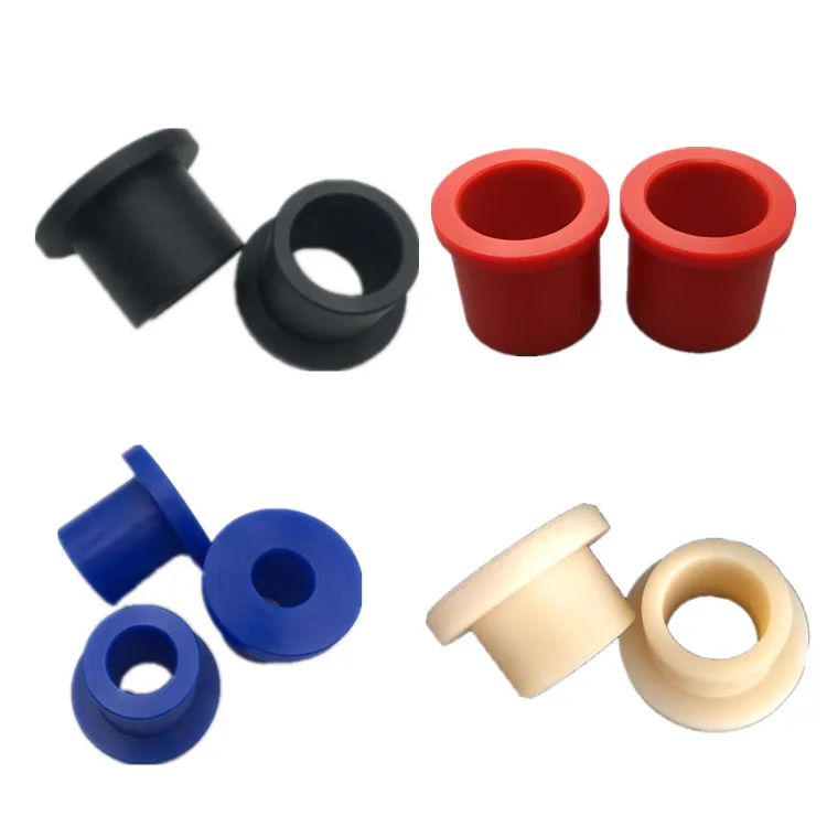 High temperature PTFE flanges sleeve  wear resistance slide POm plastic bushing bush