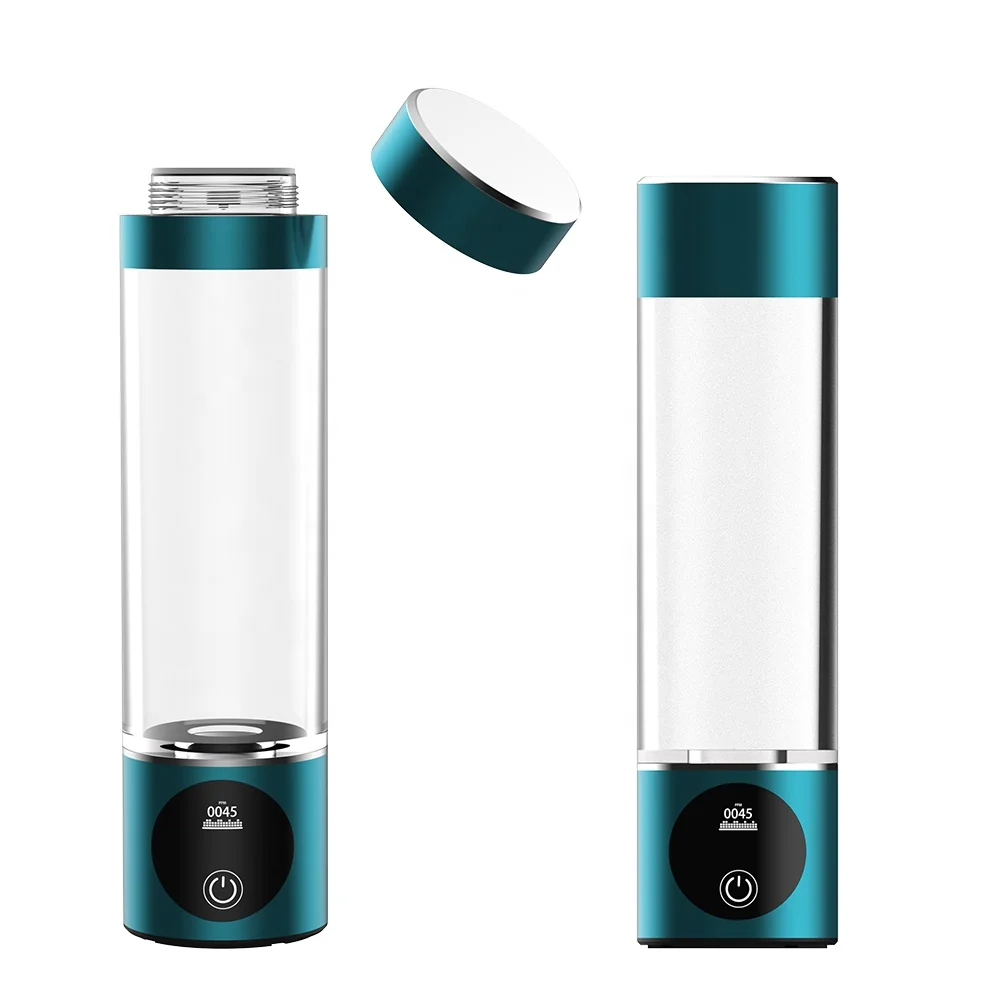 Potable Sport BPA Free Water Treatment System Alkaline Hydrogen Energy Generator Water Bottle 3000-5000ppb