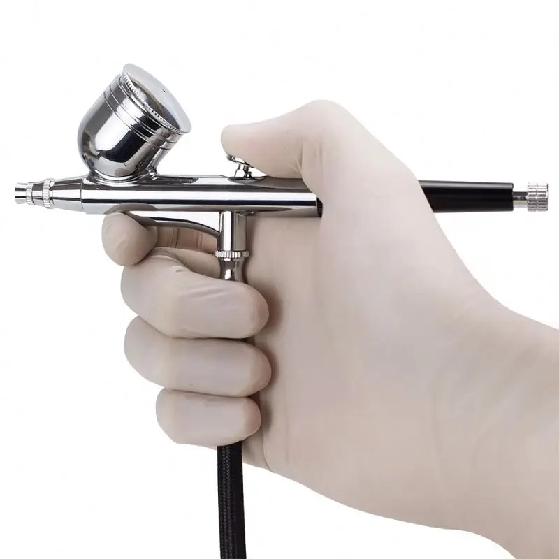 BS-103 Airbrush Mini Beauty Facial Oxygen Compressor Makeup Cordless Air Compressor Airbrush