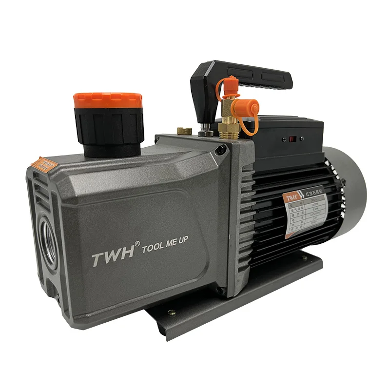 2RS-4 Hvac Refrigerant Double Stage Oil Vacuum Pump 12CFM 110V60HZ For Air Condition Repair