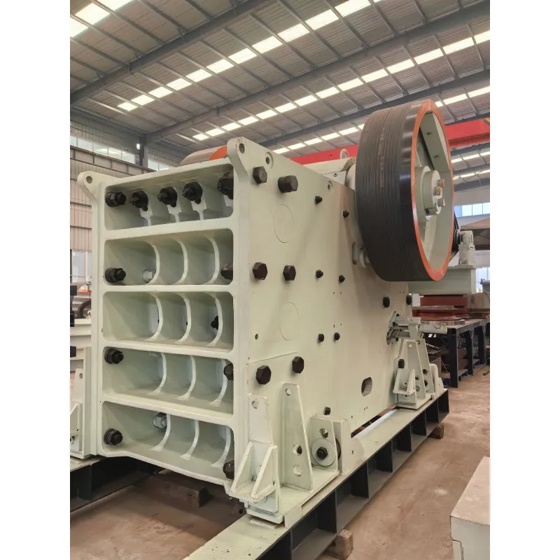 The latest technology hydraulic jaw crusher used for heavy stone crushing equipment in mining quarries primary stone crusher