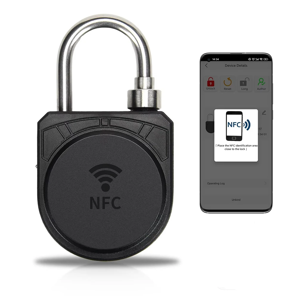 Умный БЕСКЛЮЧЕВОЙ бесконтактный электронный замок NFC из нержавеющей стали с защитой от ржавчины водонепроницаемый открытый металлический поддержкой приложения