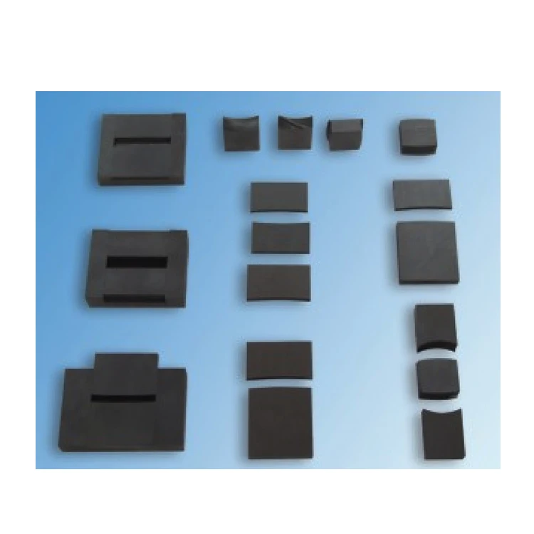 Customized high pure high density graphite molds for glass