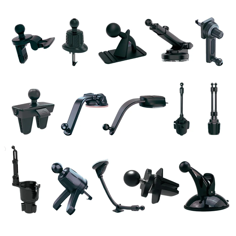 Joint Ball Diameter 0.67 in/17mm Universal Air Vent Clip for Car Mount Sturdy Vent Grip for Most Car Phone Holder