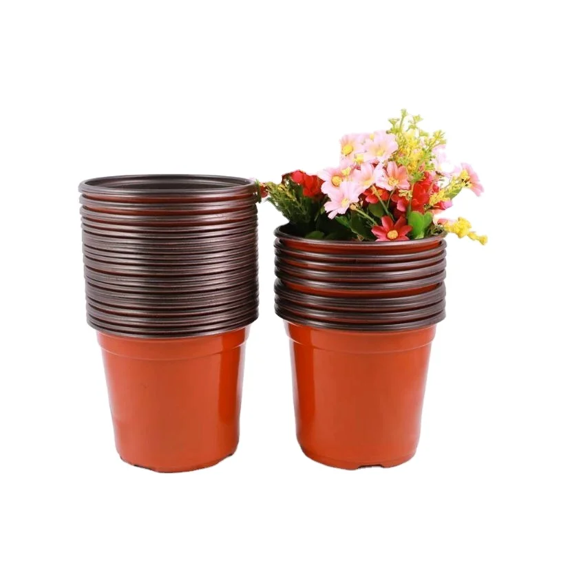 Double Color Plastic Grow Box Fall Resistant Seedling Tray Garden Jardineria Plant Nursery Flower Seedling Pots For Home