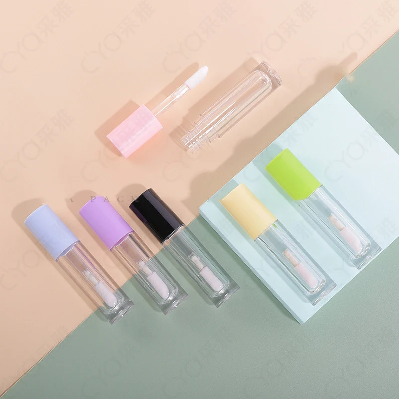 Colorful 3.6ML Lipstick Tube Lip Balm Containers DIY Empty Lip Gloss Tubes Packaging With Caps Cosmetic Makeup Stick