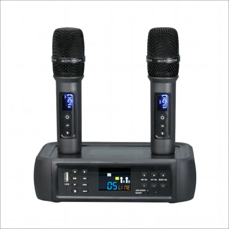 Plastic Professional Wireless Microphone System Uhf Made In China Professional Microphone Wireless