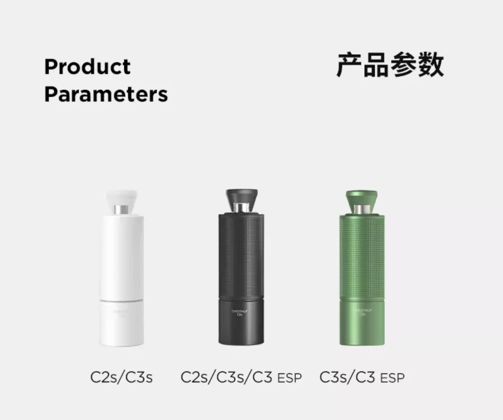 TIMEMORE C3ESP Adjustable Settings Portable Manual Hand Coffee Grinder Espresso Bean Grinder Mini Hand Coffee Grinder