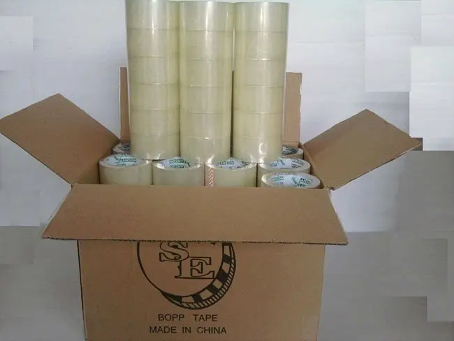 Best Supplier Clear Adhesive Packing Tape  Brown BOPP Coating Machine Low Price Hot Sale Tape Printing