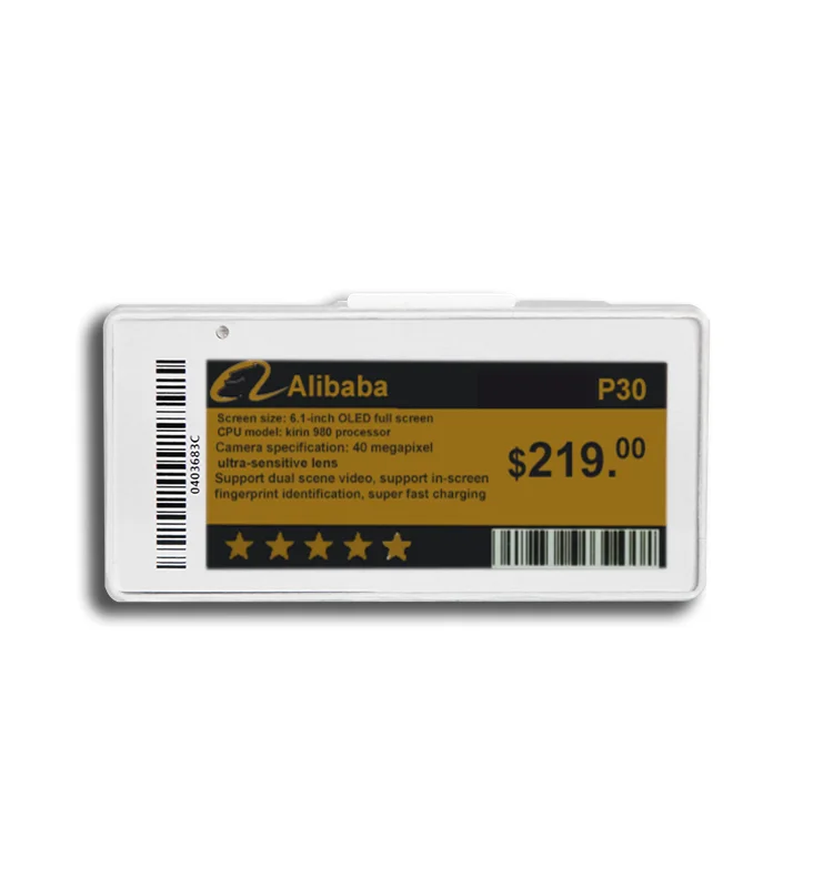 Hot Sale Full Colors E-Paper E-Ink Display With Wifi For Warehouse