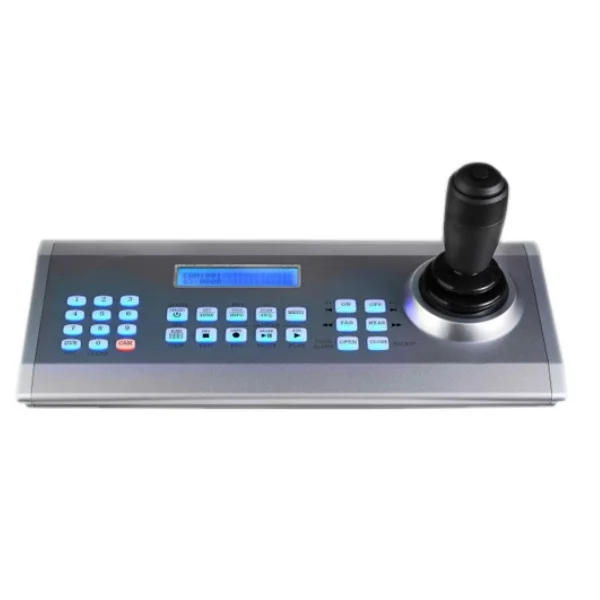 3D Joystick PTZ Ip Camera Keyboard Controller 64 Full HD Indoor Reach Pan / Tilt / Zoom 2 Years English/chinese Display OEM, ODM
